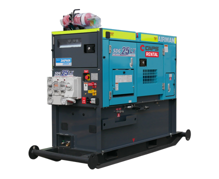 AIRMAN MINE SPEC 20KVA PRIME POWER GENERATORS WITH EXTENDED TANK SDG25LX-5B1N