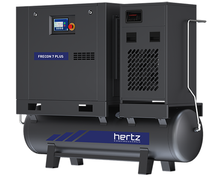 HERTZ 90KW VARIABLE SPEED ROTARY SCREW COMPRESSORS FRECON90-7